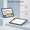 EasyAcc Coque pour iPad A16 11ème 2025 11 Pouces/iPad 10ème Génération 10,9 Pouces 2022, Ultra Fin Étui de Protection Translucid