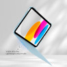 EasyAcc Coque pour iPad A16 11ème 2025 11 Pouces/iPad 10ème Génération 10,9 Pouces 2022, Ultra Fin Étui de Protection Translucid