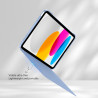 EasyAcc Coque pour iPad A16 11ème 2025 11 Pouces/iPad 10ème Génération 10,9 Pouces 2022, Ultra Fin Étui de Protection Translucid