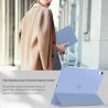 EasyAcc Coque pour iPad A16 11ème 2025 11 Pouces/iPad 10ème Génération 10,9 Pouces 2022, Ultra Fin Étui de Protection Translucid