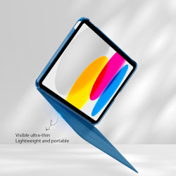 EasyAcc Coque pour iPad A16 11ème 2025 11 Pouces/iPad 10ème Génération 10,9 Pouces 2022, Ultra Fin Étui de Protection Translucid