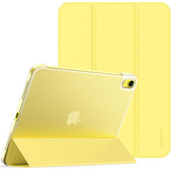 EasyAcc Coque pour iPad A16 11ème 2025 11 Pouces/iPad 10ème Génération 10,9 Pouces 2022, Ultra Fin Étui de Protection Translucid