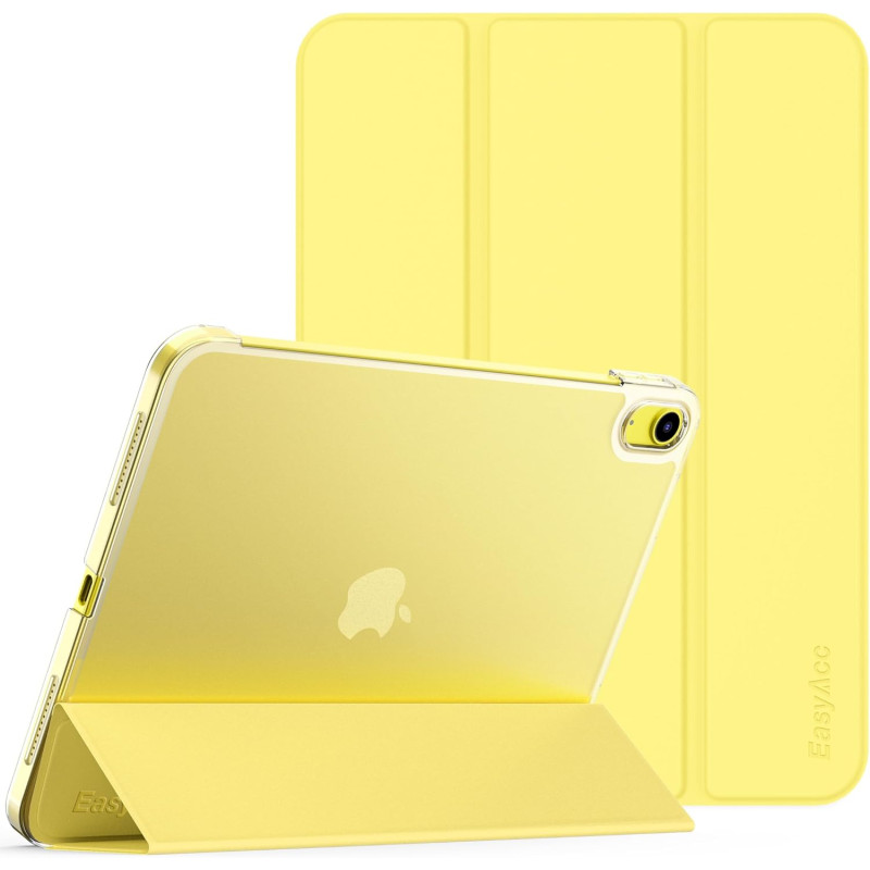 EasyAcc Coque pour iPad A16 11ème 2025 11 Pouces/iPad 10ème Génération 10,9 Pouces 2022, Ultra Fin Étui de Protection Translucid