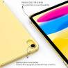 EasyAcc Coque pour iPad A16 11ème 2025 11 Pouces/iPad 10ème Génération 10,9 Pouces 2022, Ultra Fin Étui de Protection Translucid