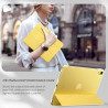 EasyAcc Coque pour iPad A16 11ème 2025 11 Pouces/iPad 10ème Génération 10,9 Pouces 2022, Ultra Fin Étui de Protection Translucid