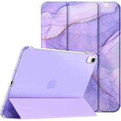 EasyAcc Coque pour iPad A16 11ème 2025 11 Pouces/iPad 10ème Génération 10,9 Pouces 2022, Ultra Fin Étui de Protection Translucid