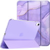 EasyAcc Coque pour iPad A16 11ème 2025 11 Pouces/iPad 10ème Génération 10,9 Pouces 2022, Ultra Fin Étui de Protection Translucid