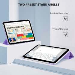 EasyAcc Coque pour iPad A16 11ème 2025 11 Pouces/iPad 10ème Génération 10,9 Pouces 2022, Ultra Fin Étui de Protection Translucid
