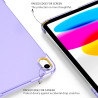 EasyAcc Coque pour iPad A16 11ème 2025 11 Pouces/iPad 10ème Génération 10,9 Pouces 2022, Ultra Fin Étui de Protection Translucid