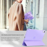 EasyAcc Coque pour iPad A16 11ème 2025 11 Pouces/iPad 10ème Génération 10,9 Pouces 2022, Ultra Fin Étui de Protection Translucid
