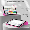 EasyAcc Coque pour iPad A16 11ème 2025 11 Pouces/iPad 10ème Génération 10,9 Pouces 2022, Ultra Fin Étui de Protection Translucid