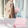 EasyAcc Coque pour iPad A16 11ème 2025 11 Pouces/iPad 10ème Génération 10,9 Pouces 2022, Ultra Fin Étui de Protection Translucid
