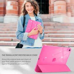 EasyAcc Coque pour iPad A16 11ème 2025 11 Pouces/iPad 10ème Génération 10,9 Pouces 2022, Ultra Fin Étui de Protection Translucid