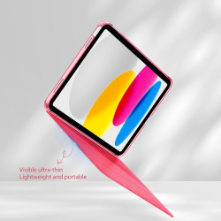 EasyAcc Coque pour iPad A16 11ème 2025 11 Pouces/iPad 10ème Génération 10,9 Pouces 2022, Ultra Fin Étui de Protection Translucid