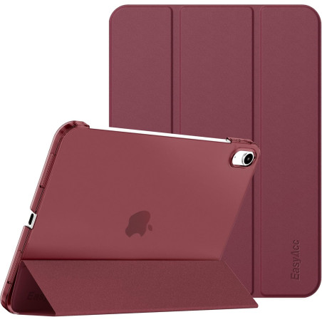 EasyAcc Coque pour iPad A16 11ème 2025 11 Pouces/iPad 10ème Génération 10,9 Pouces 2022, Ultra Fin Étui de Protection Translucid