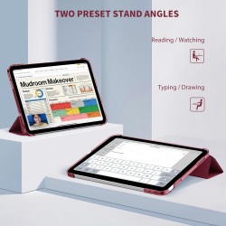 EasyAcc Coque pour iPad A16 11ème 2025 11 Pouces/iPad 10ème Génération 10,9 Pouces 2022, Ultra Fin Étui de Protection Translucid