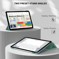 EasyAcc Coque pour iPad A16 11ème 2025 11 Pouces/iPad 10ème Génération 10,9 Pouces 2022, Ultra Fin Étui de Protection Translucid