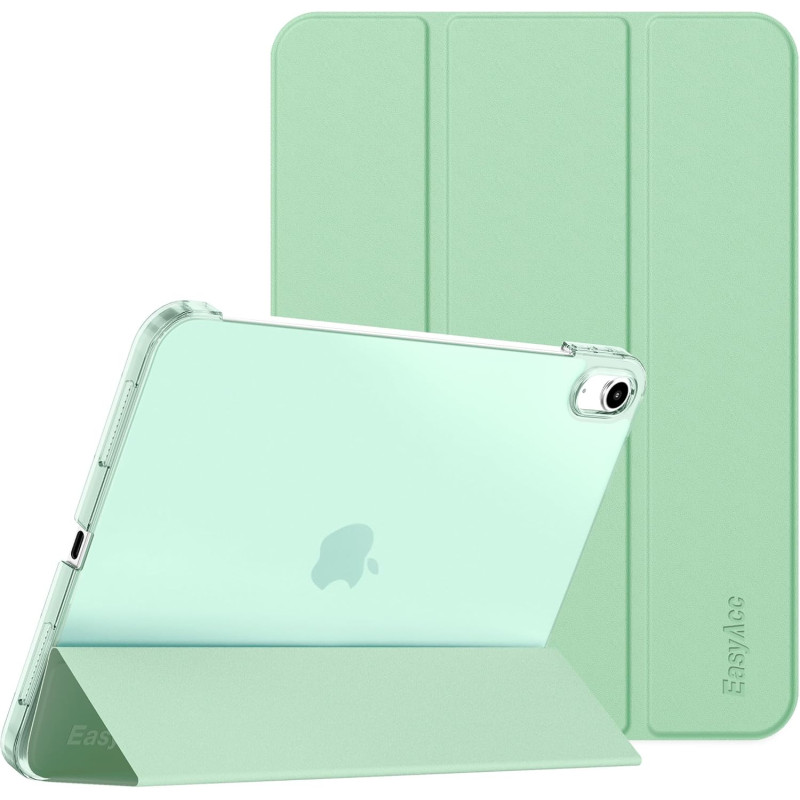 EasyAcc Coque pour iPad A16 11ème 2025 11 Pouces/iPad 10ème Génération 10,9 Pouces 2022, Ultra Fin Étui de Protection Translucid