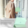 EasyAcc Coque pour iPad A16 11ème 2025 11 Pouces/iPad 10ème Génération 10,9 Pouces 2022, Ultra Fin Étui de Protection Translucid