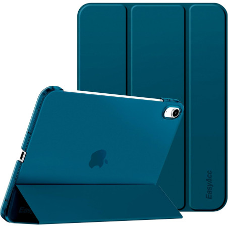 EasyAcc Coque pour iPad A16 11ème 2025 11 Pouces/iPad 10ème Génération 10,9 Pouces 2022, Ultra Fin Étui de Protection Translucid