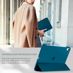 EasyAcc Coque pour iPad A16 11ème 2025 11 Pouces/iPad 10ème Génération 10,9 Pouces 2022, Ultra Fin Étui de Protection Translucid