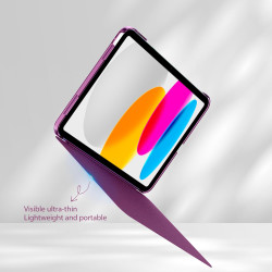 EasyAcc Coque pour iPad A16 11ème 2025 11 Pouces/iPad 10ème Génération 10,9 Pouces 2022, Ultra Fin Étui de Protection Translucid