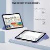 EasyAcc Coque pour iPad A16 11ème 2025 11 Pouces/iPad 10ème Génération 10,9 Pouces 2022, Ultra Fin Étui de Protection Translucid