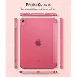 MoKo Coque pour iPad (A16) 11e Génération 11Pouces 2025, iPad 10e Gén 10,9" 2022, Étui avec Coque Arrière TPU Souple à Rabat, Su