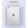 MoKo Coque pour iPad (A16) 11e Génération 11Pouces 2025, iPad 10e Gén 10,9" 2022, Étui avec Coque Arrière en TPU Souple à Rabat 