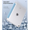 MoKo Coque pour iPad (A16) 11e Gén 11" 2025, iPad 10e Gén 10,9" 2022, Étui avec Coque Arrière en TPU Souple à Rabat avec Support