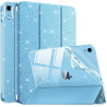 MoKo Coque pour iPad (A16) 11e Génération 11 Pouces 2025/iPad 10e Gén 10,9" 2022, Étui Scintillant, Housse avec Coque Arrière en