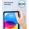 MoKo Coque pour iPad (A16) 11e Génération 11Pouces 2025, iPad 10e Gén 10,9" 2022, Étui avec Coque Arrière en TPU Souple à Rabat 