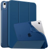MoKo Coque pour iPad (A16) 11e Gén 11" 2025, iPad 10e Gén 10,9" 2022, Étui avec Coque Arrière en TPU Souple à Rabat avec Support