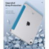 MoKo Coque pour iPad (A16) 11e Gén 11" 2025, iPad 10e Gén 10,9" 2022, Étui avec Coque Arrière en TPU Souple à Rabat avec Support