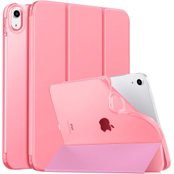MoKo Coque pour iPad (A16) 11e Gén 11Pouces 2025, iPad 10e Gén 10,9" 2022,Étui avec Coque Arrière en TPU Souple à Rabat avec Sup