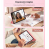 MoKo Coque pour iPad (A16) 11e Gén 11Pouces 2025, iPad 10e Gén 10,9" 2022,Étui avec Coque Arrière en TPU Souple à Rabat avec Sup