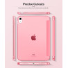 MoKo Coque pour iPad (A16) 11e Gén 11Pouces 2025, iPad 10e Gén 10,9" 2022,Étui avec Coque Arrière en TPU Souple à Rabat avec Sup