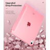 MoKo Coque pour iPad (A16) 11e Gén 11Pouces 2025, iPad 10e Gén 10,9" 2022,Étui avec Coque Arrière en TPU Souple à Rabat avec Sup