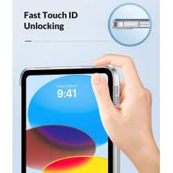 MoKo Coque pour iPad (A16) 11e Génération 11Pouces 2025, iPad 10e Gén 10,9" 2022, Étui avec Coque Arrière en TPU Souple à Rabat 