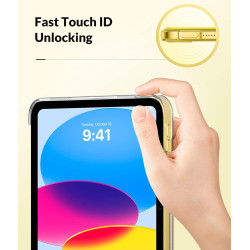 MoKo Coque pour iPad (A16) 11e Génération 11Pouces 2025, iPad 10e Gén 10,9" 2022, Étui avec Coque Arrière en TPU Souple à Rabat 