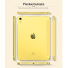 MoKo Coque pour iPad (A16) 11e Génération 11Pouces 2025, iPad 10e Gén 10,9" 2022, Étui avec Coque Arrière en TPU Souple à Rabat 