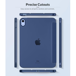 MoKo Coque pour iPad (A16) 11e Génération 11Pouces 2025, iPad 10e Gén 10,9" 2022, Étui avec Coque Arrière en TPU Souple à Rabat 