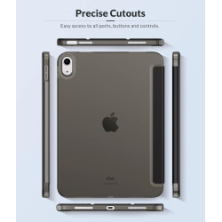 MoKo Coque pour iPad (A16) 11e Génération 11Pouces 2025, iPad 10e Gén 10,9" 2022, Étui avec Coque Arrière en TPU Souple à Rabat 