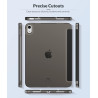 MoKo Coque pour iPad (A16) 11e Génération 11Pouces 2025, iPad 10e Gén 10,9" 2022, Étui avec Coque Arrière en TPU Souple à Rabat 