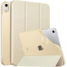 MoKo Coque pour iPad (A16) 11e Gén 11" 2025, iPad 10e Gén 10,9" 2022, Étui avec Coque Arrière en TPU Souple à Rabat avec Support