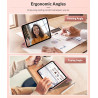 MoKo Coque pour iPad (A16) 11e Génération 11Pouces 2025, iPad 10e Gén 10,9" 2022, Étui avec Coque Arrière en TPU Souple à Rabat 