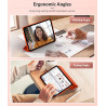 Moko coque pour ipad (a16) 11e génération 11pouces 2025, ipad 10e gén 10,9" 2022,étui avec coque arrière en tpu souple à rabat a
