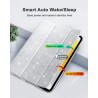 MoKo Coque pour iPad (A16) 11e Génération 11 Pouces 2025/iPad 10e Gén 10,9" 2022, Étui Scintillant, Housse avec Coque Arrière en
