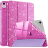 MoKo Coque pour iPad (A16) 11e Génération 11 Pouces 2025/iPad 10e Gén 10,9" 2022, Étui Scintillant, Housse avec Coque Arrière en
