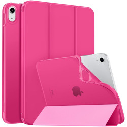 MoKo Coque pour iPad (A16) 11e Génération 11Pouces 2025, iPad 10e Gén 10,9" 2022, Étui avec Coque Arrière TPU Souple à Rabat, Su